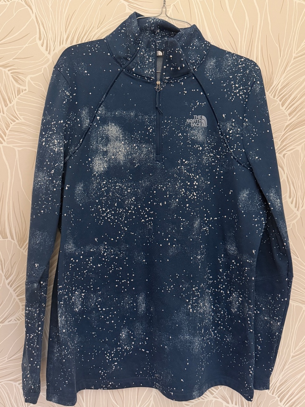 The North Face Women’s Galaxy Splatter Print ¼-Zip Running Pullover